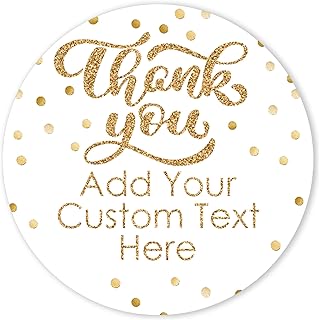 Amazon Com Personalized Thank You Stickers Amazon Com Personalized Thank You Stickers