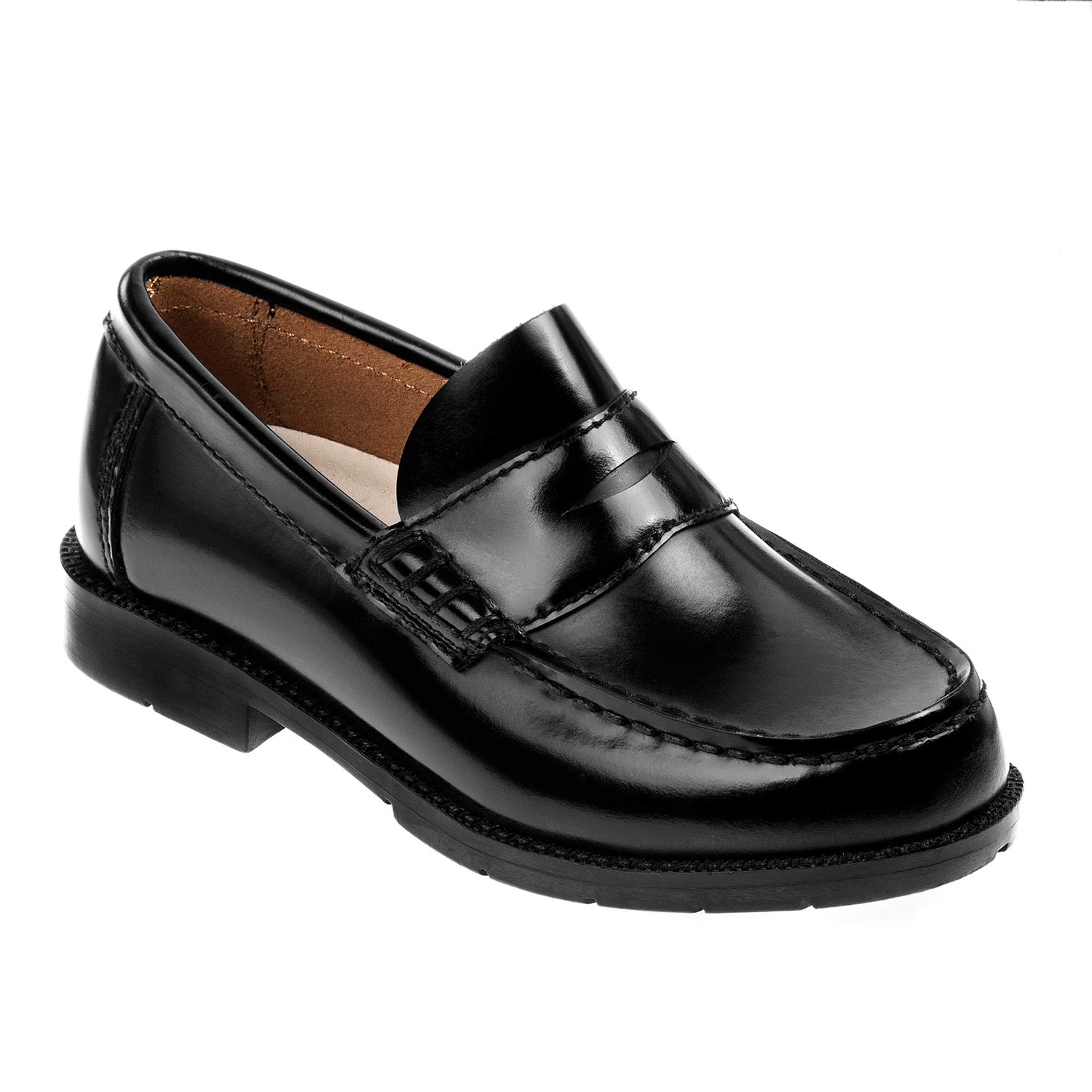 Academie Gear mens Uniform Dress Shoe, Black, 9 US