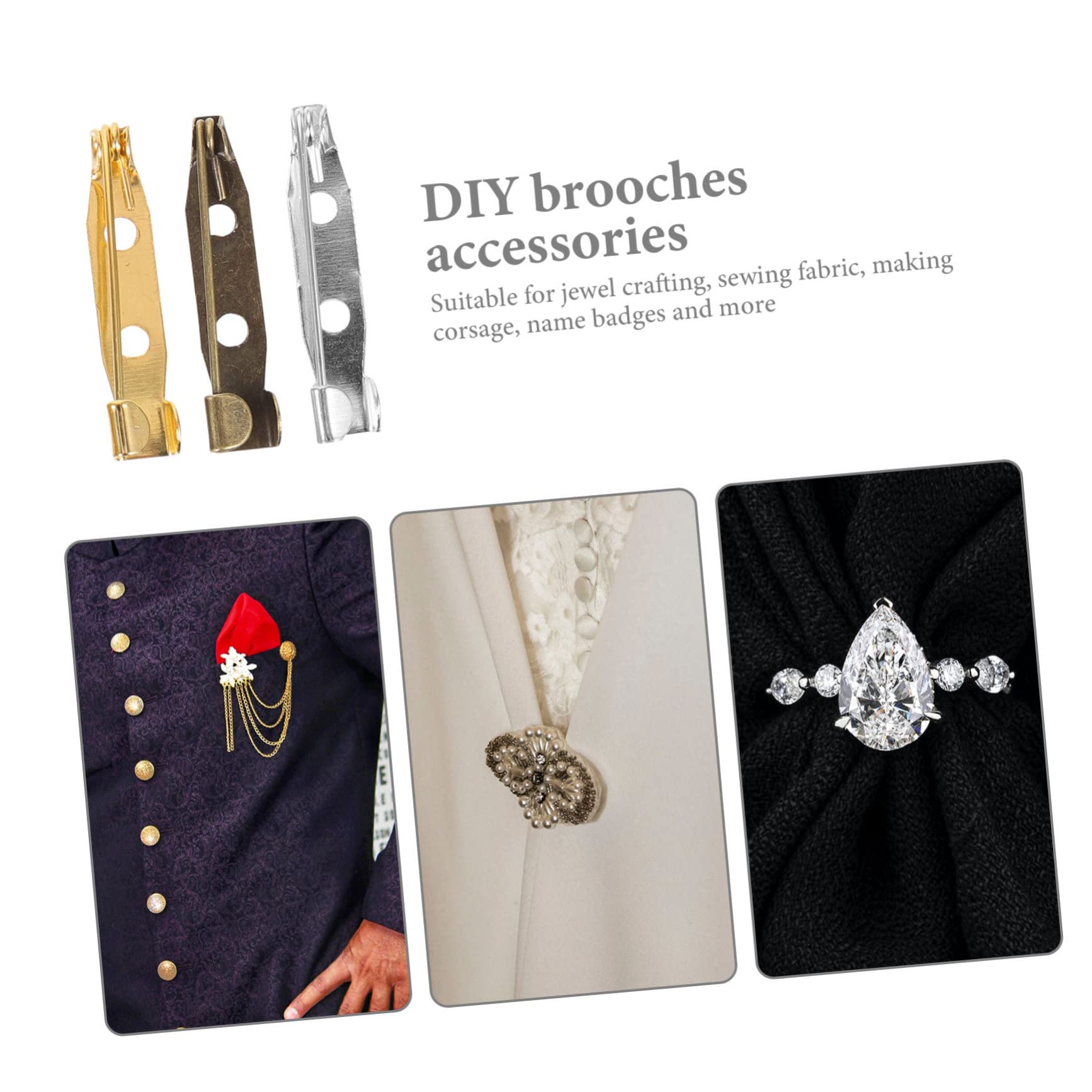 Kit 150 Pezzi Fermagli E Spille Per Gioielli Fai Da Te - Con Perni A Farfalla E Chiusure - Foto 7