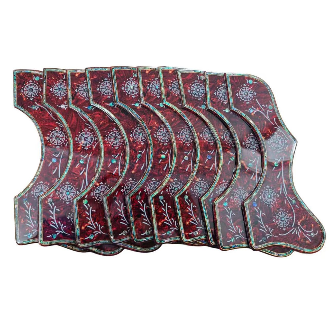Pickguard do gitary akustycznej dla początkujących Pogrubiona i odporna na odkształcenia osłona pickguardu do gitary akustycznej Akcesoria do instrumentów folkowych(2)