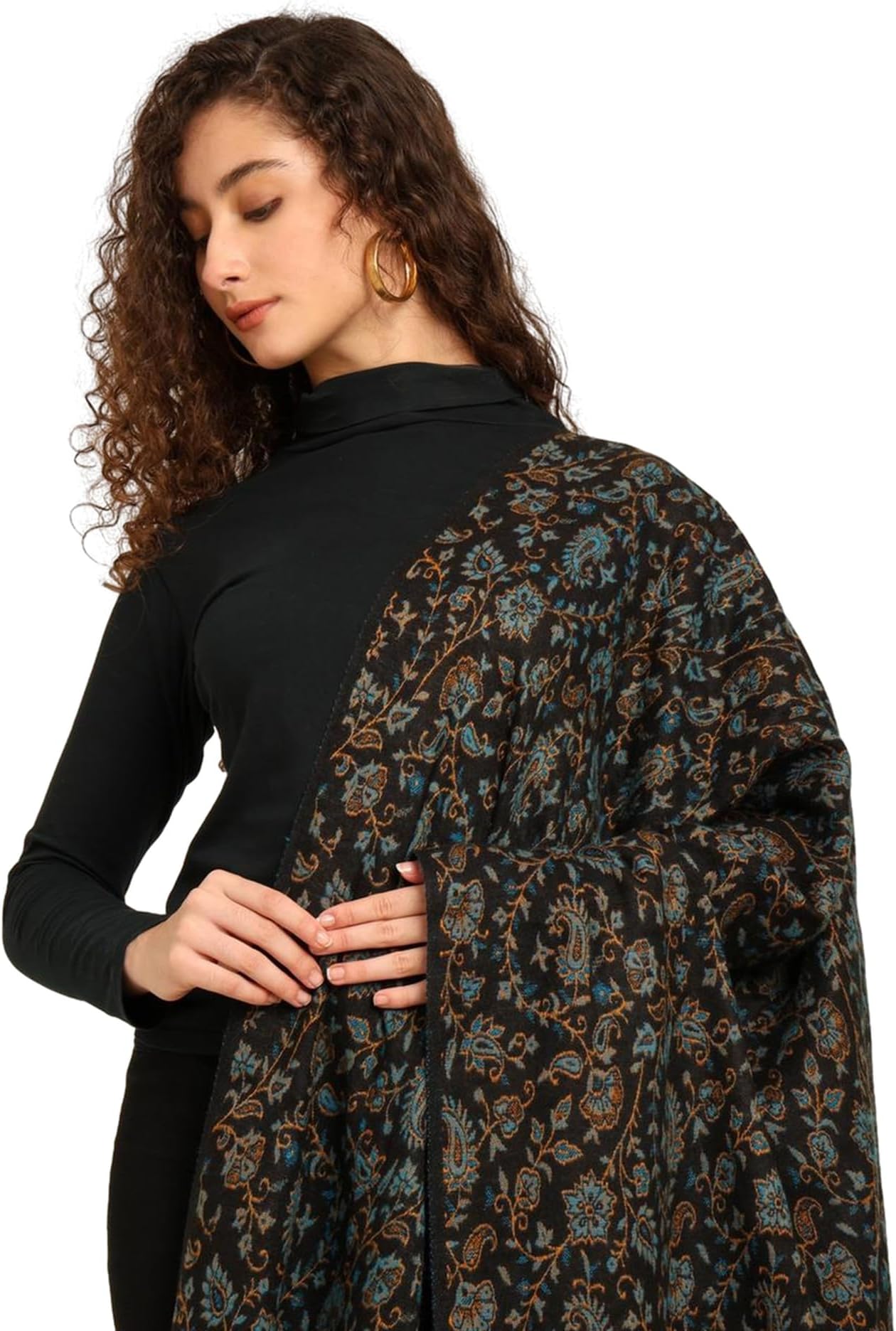 KE KANHA EXPORTS scarf for women stylish | Scarf For Women | face mask | Printed Fancy Tassle Full Face Cover | Head | Hair Face Protection | Sun Protection in summer & Winter | Lightweight