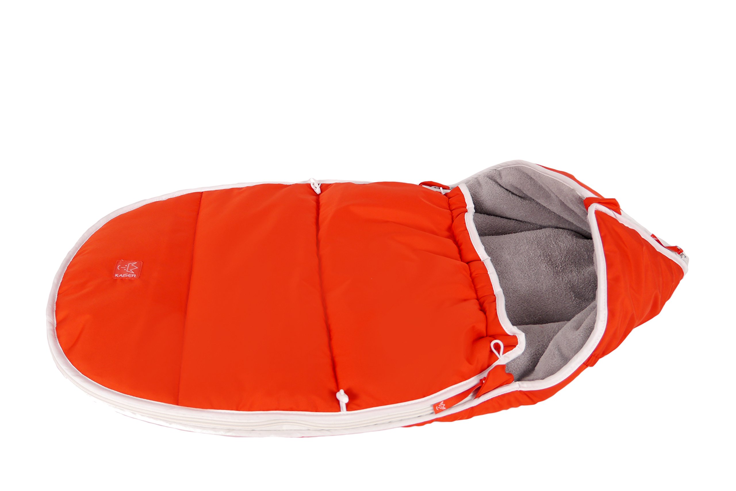 Kaiser sudadera con capucha de peluche bolsa para cochecitos (rojo, 6538533)