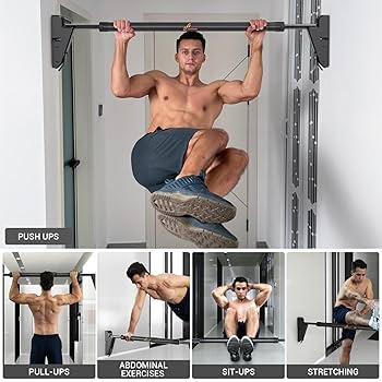 Amazon.com : Sportneer Pull up Bar for Doorway No-Screw