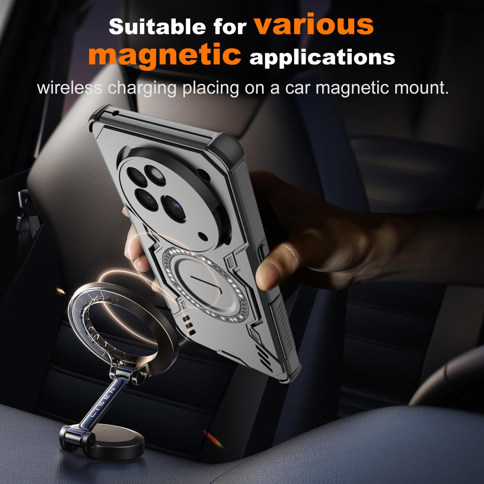 Cover-Discount Nothing Phone (3a) Pro - Stand Flip Case Hülle (Niente Telefono (3a) Pro