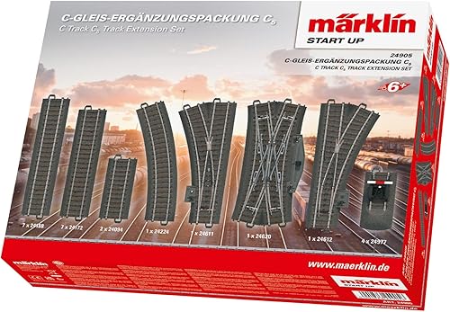Marklin C Track C5 Extension Rail Track Set Balanza HO