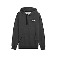 PUMA Felpa con Cappuccio Essentials con Logo Piccolo N. 1 da Uomo M
