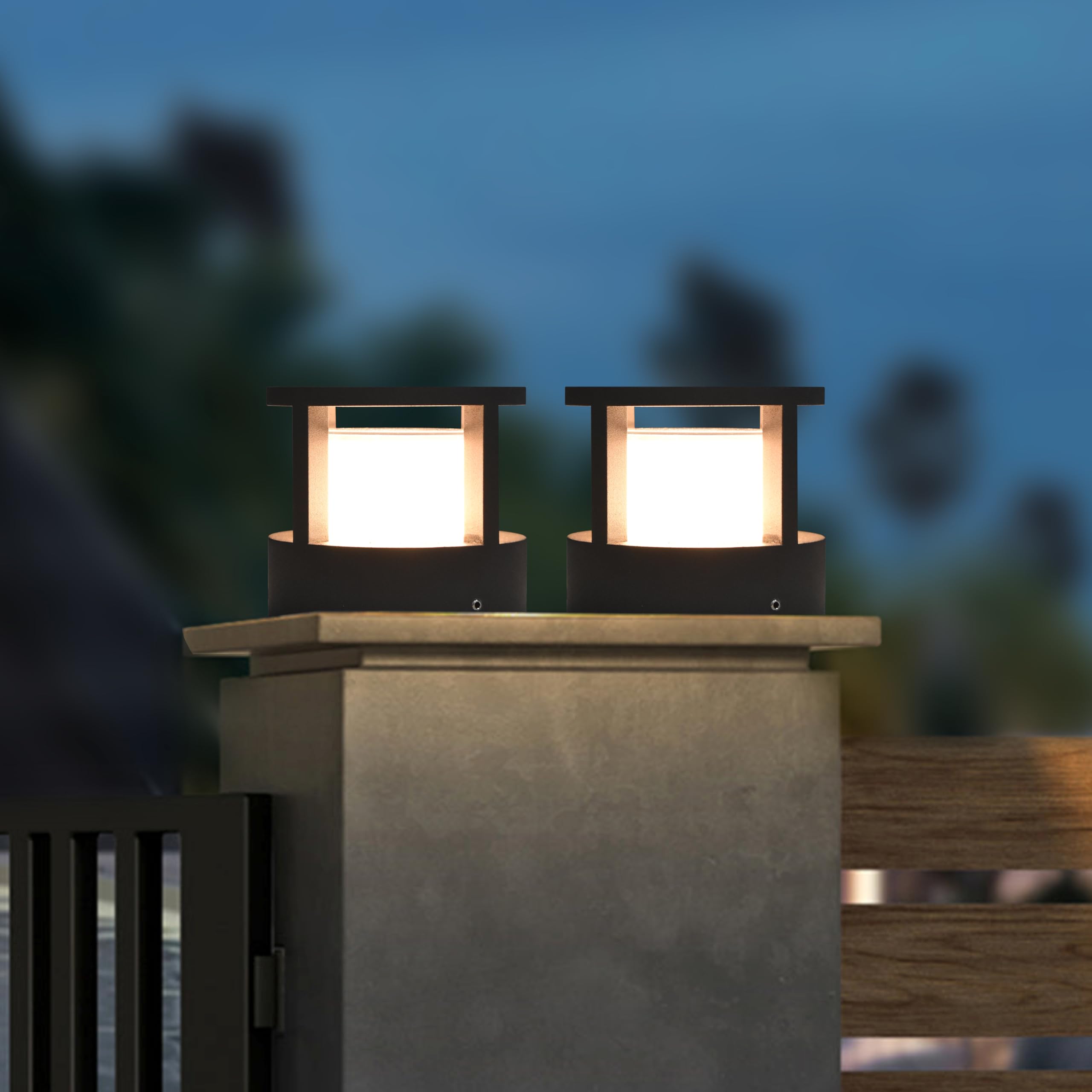 Forus Gate Lamp - Unbreakable Outdoor Post Light -26 Forus Gate Lamp - Unbreakable Outdoor Post Light -26