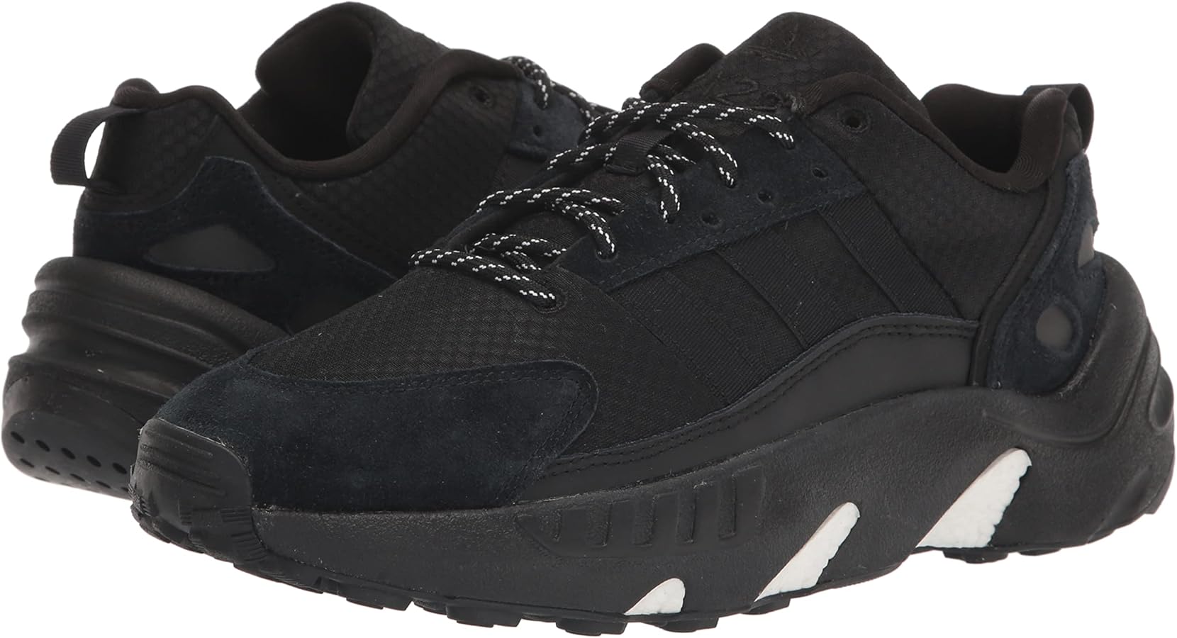 Amazon | adidas Originals Men's ZX 22 Boost Sneaker, Black/Black