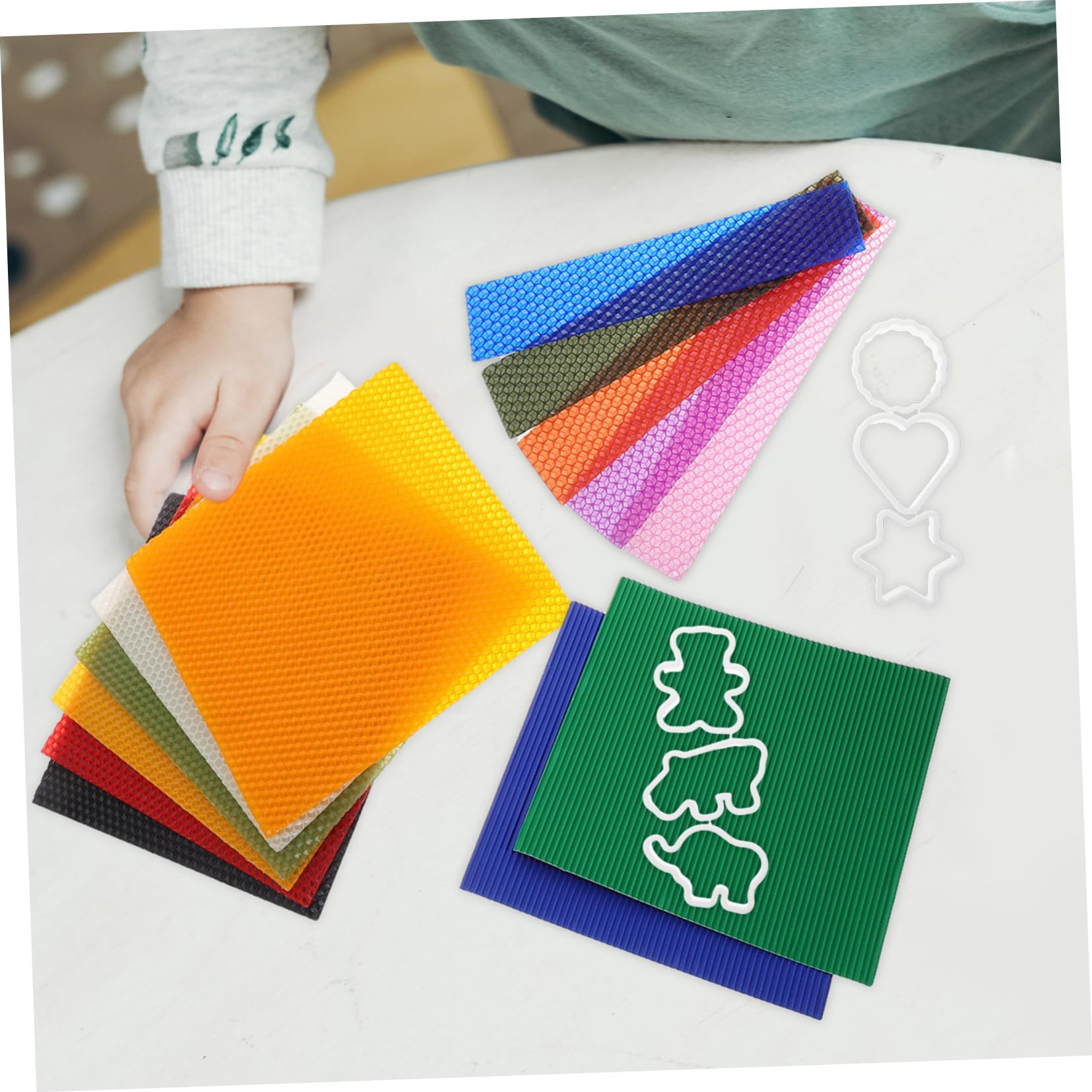 Toddmomy Kit para Hacer Velas Enrollables para Niños 1 Juego Panal