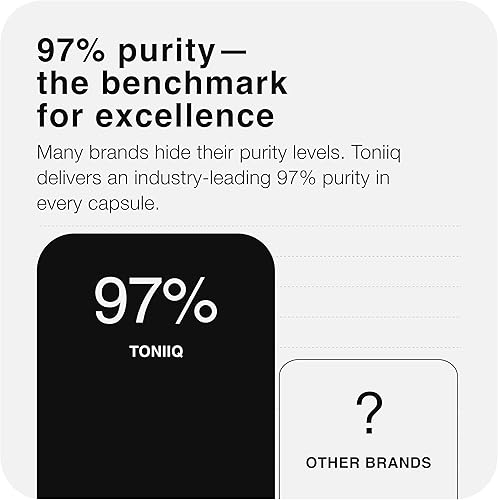 Miniatura 5 de Toniiq Ultra High Strength Berberine HCl from The Himalayas - 100:1 Concentrated Extract - Lab-Tested 97% Berberine HCl - 90 Vegetarian Capsules,