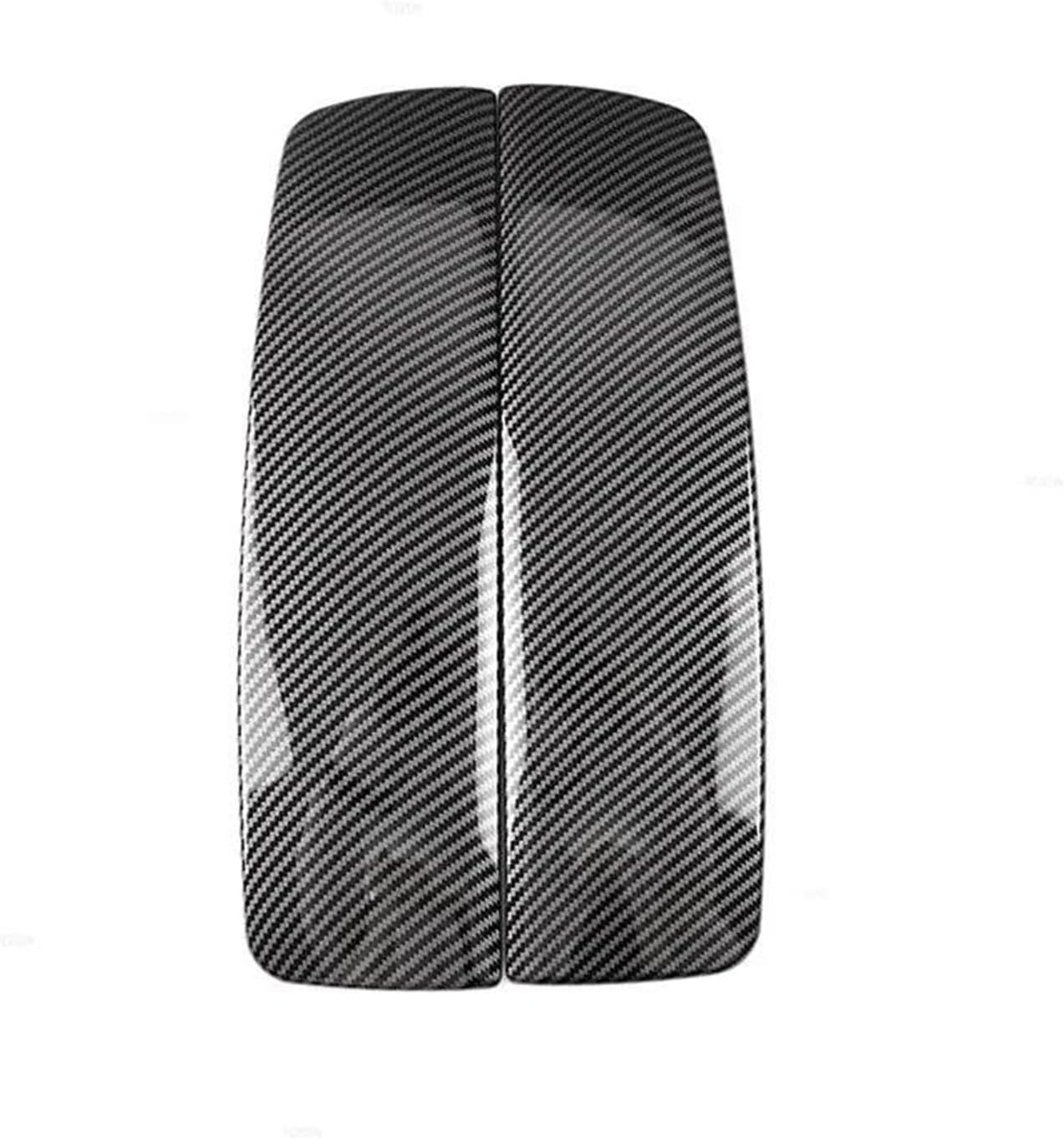 Armrest Box Protective Cover Car Carbon Texture Center Console Armrest Box Protector for 7 Series E66 2002 2003 2004 2005 2006 2007 2008