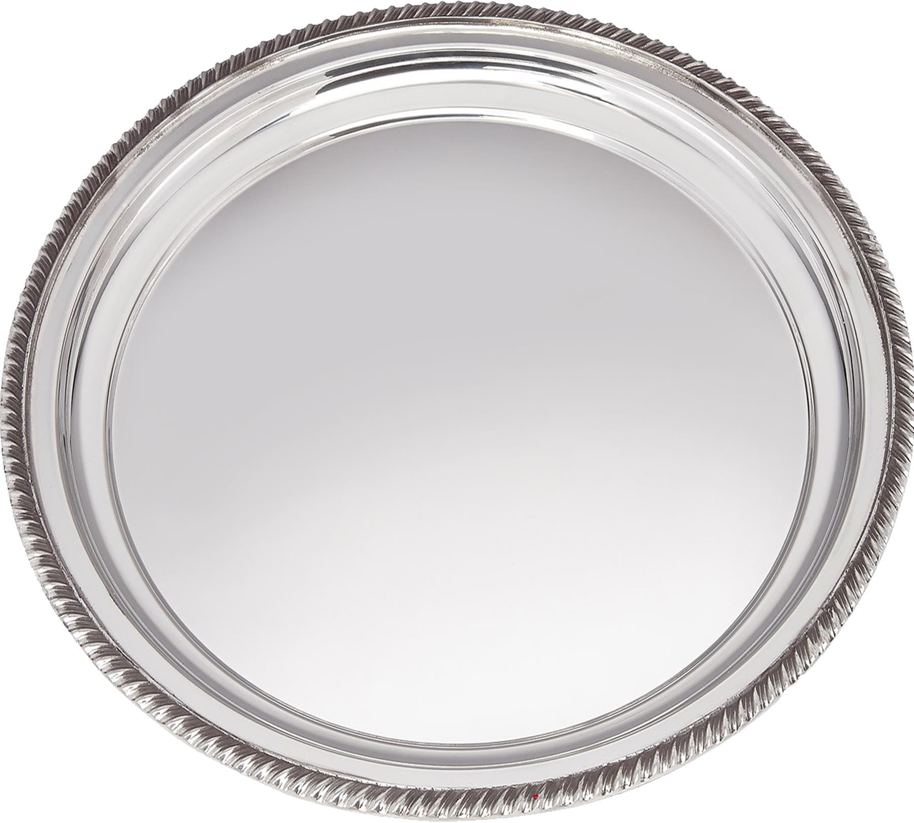Plateau en étain gravé de 300 mm pour un cadeau mémorable