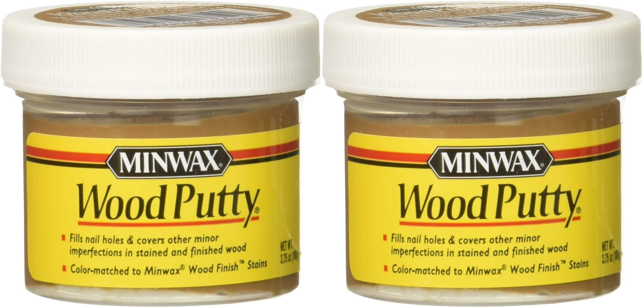 Minwax 13614000 Wood Putty, 3.75 Ounce, Early American - 2 Pack