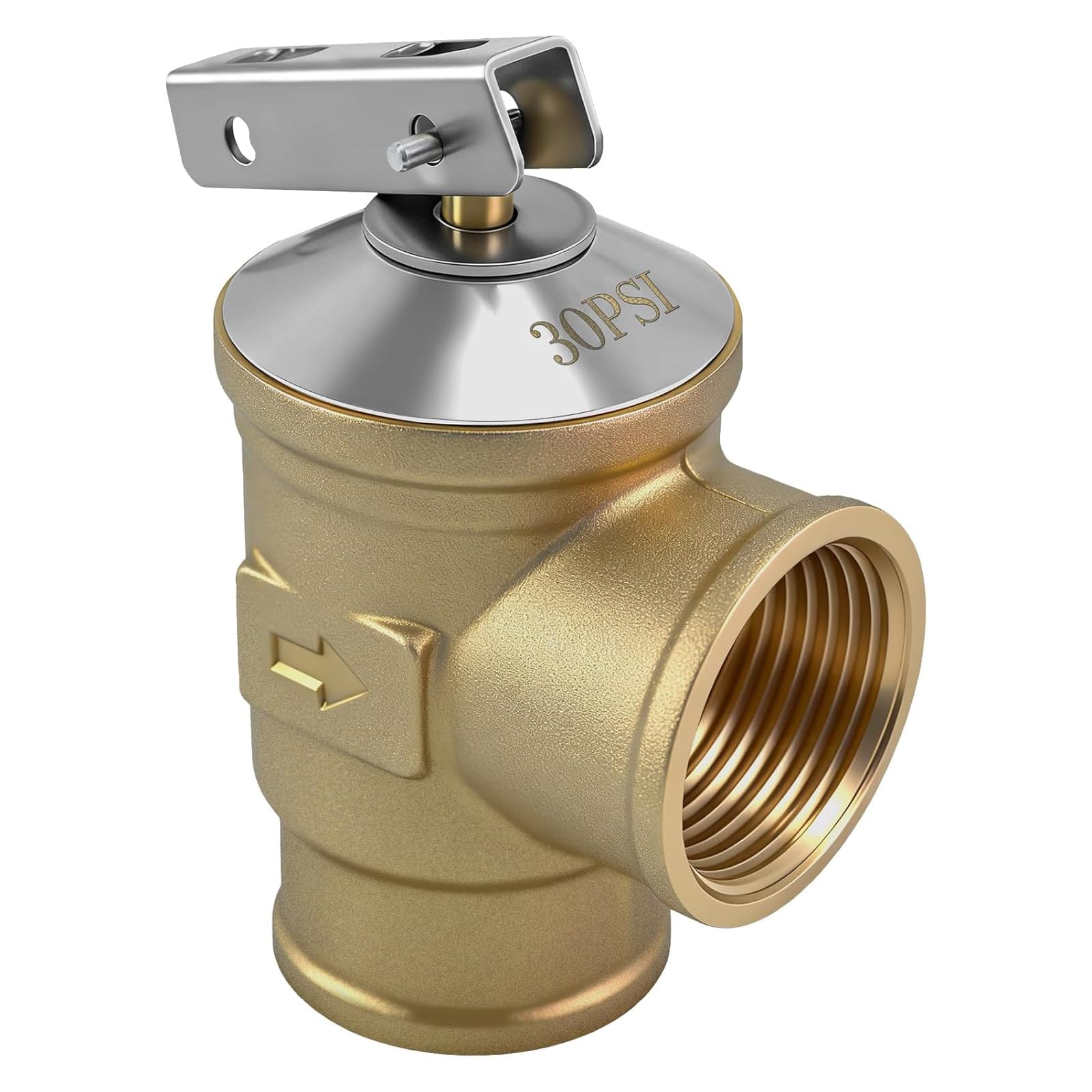 Kahdgss Multicolor Duty Brasses High Temperature Valves With Relief For Residential Systems Heavy Type Brasses Pressures Relief Valves