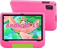 Vista 11 de Tablet infantil de 10.1 pulgadas, tableta Android para niños, Android 15, pantalla de 1280 x 800, CPU Octa-Core, 8 GB+64 GB, 1 TB expandible a Azul