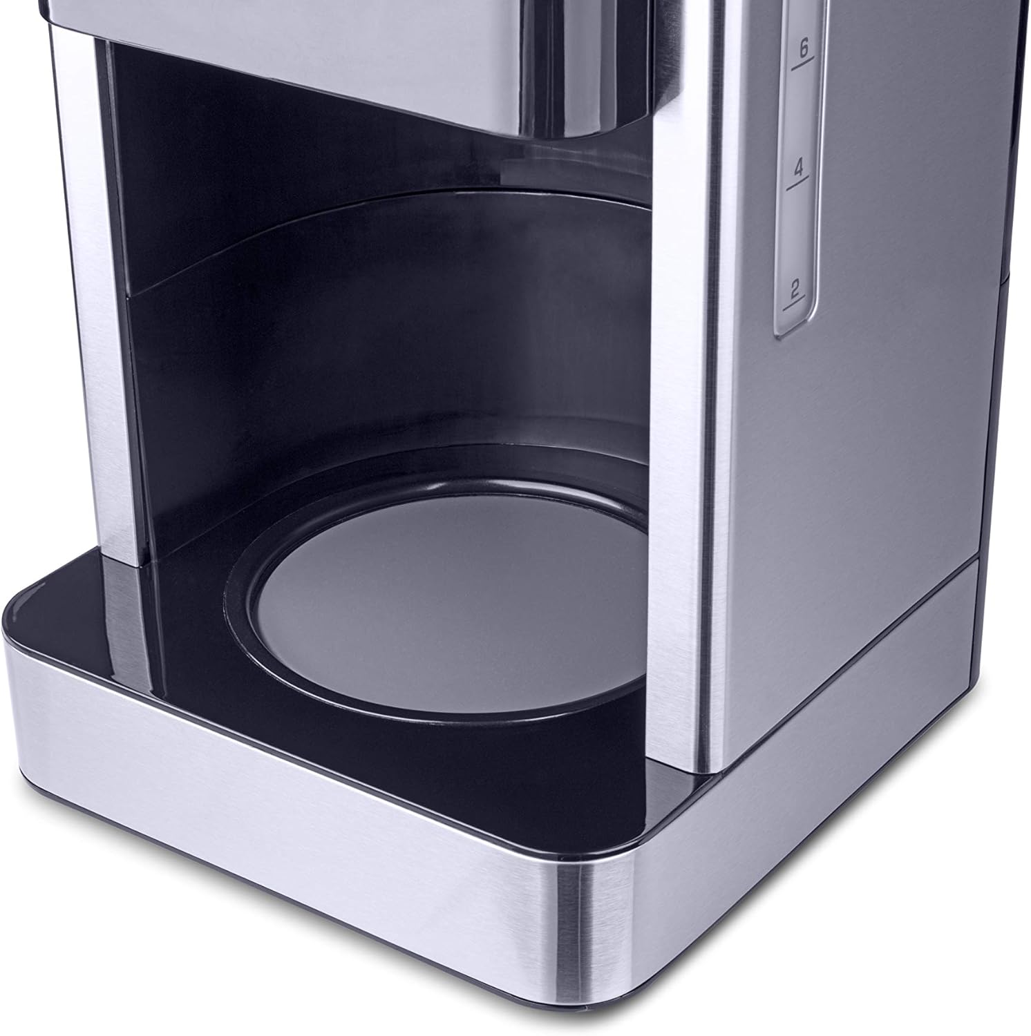 Fakir 9233001 Aroma Grande - Macchina da caffè con filtro in vetro, con display touch, indicatore del livello dellacqua, fino a 12 tazze, in acciaio inox argentato, 1000 Watt Fakir 9233001 Aroma Grande - Macchina da caffè con filtro in vetro, con display touch, indicatore del livello dellacqua, fino a 12 tazze, in acciaio inox argentato, 1000 Watt