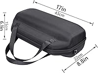 Vista 5 de co2CREA Reemplazo de carcasa rígida para altavoz de exterior Soundcore Motion Boom Plus