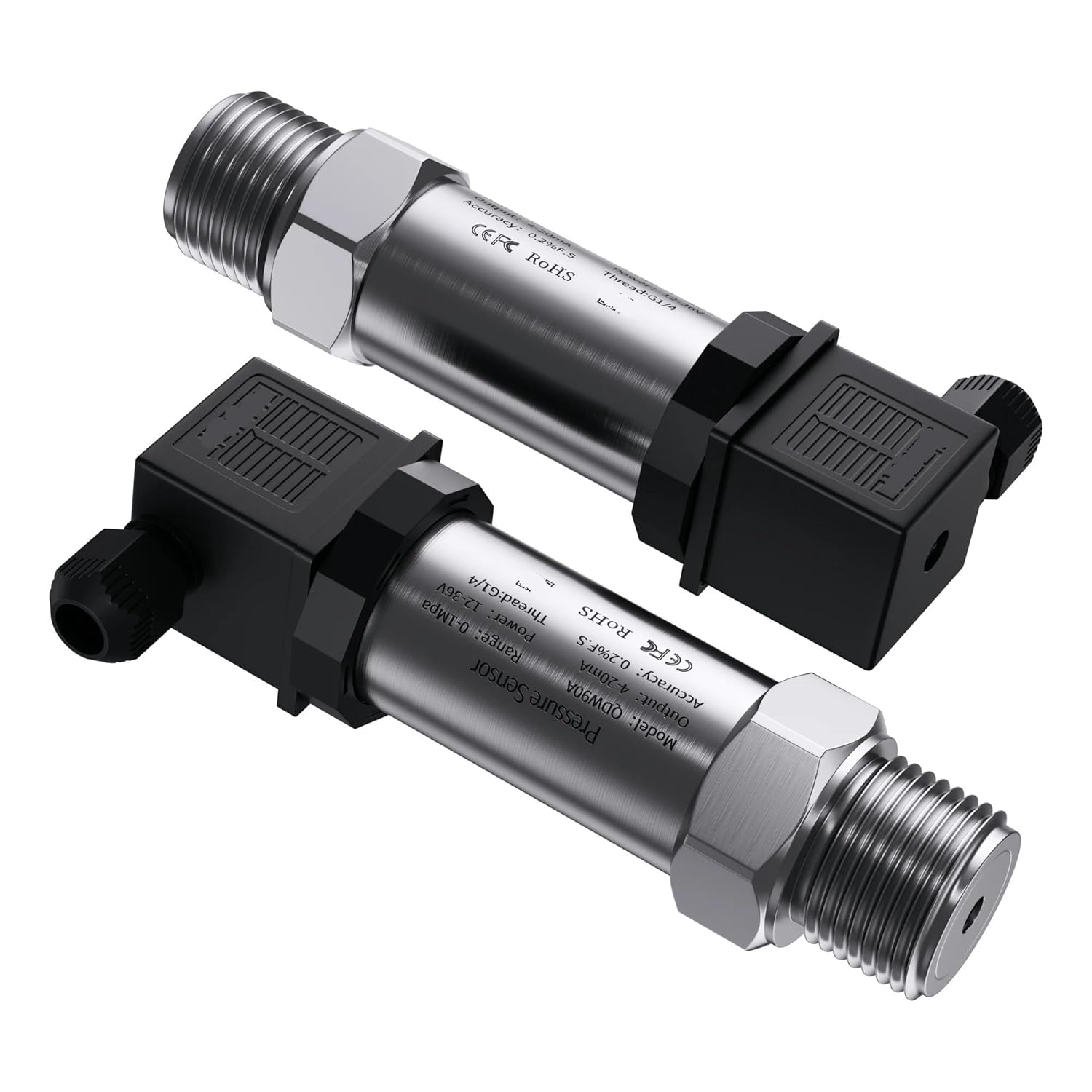 0-3.3V G1-4 Pressure Transmitter Output Water Gas Oil Liquid 1bar 10bar 50mbar Vacuum Negative Sensor(0-50kpa)