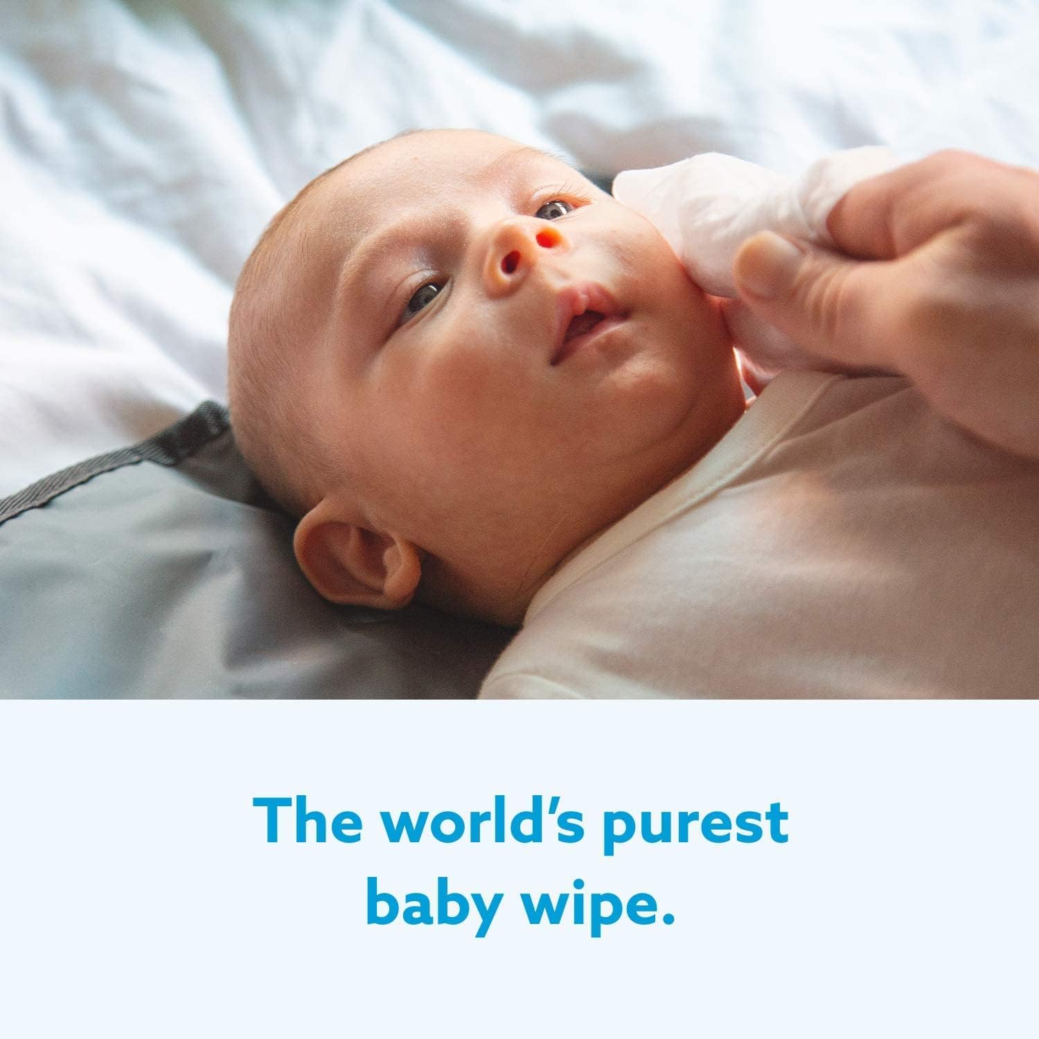 WaterWipes Original Baby Wipes, 99.9% Water, Unscented & Hypoallergenic for Sensitive Newborn Skin, 12 Packs (720 Count) : Baby