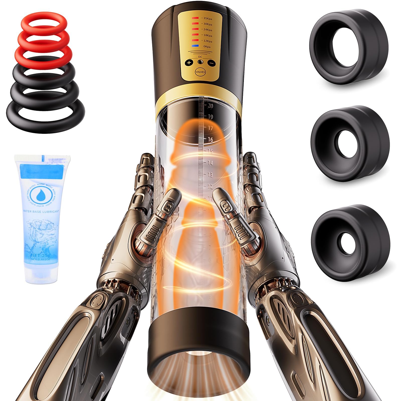 Amazon.com: Male Penis Pump Sex Toys, Automatic Enlargers & Extend Pump for  Men with 5 Training Modes, Adult Toys for Men Electric Penis Entender  Erection Pumps, Sex Toys - Pumps & Enlargers (