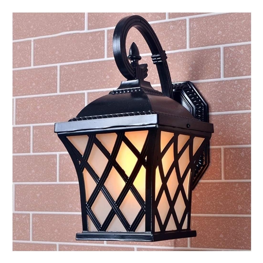 CVdrtyED Outdoor Wall Lights Aluminum Waterproof Outdoor Wall Light Glass Outside Lamp Garden Lights Yard Exterior Sconces Porch Durable Porch
