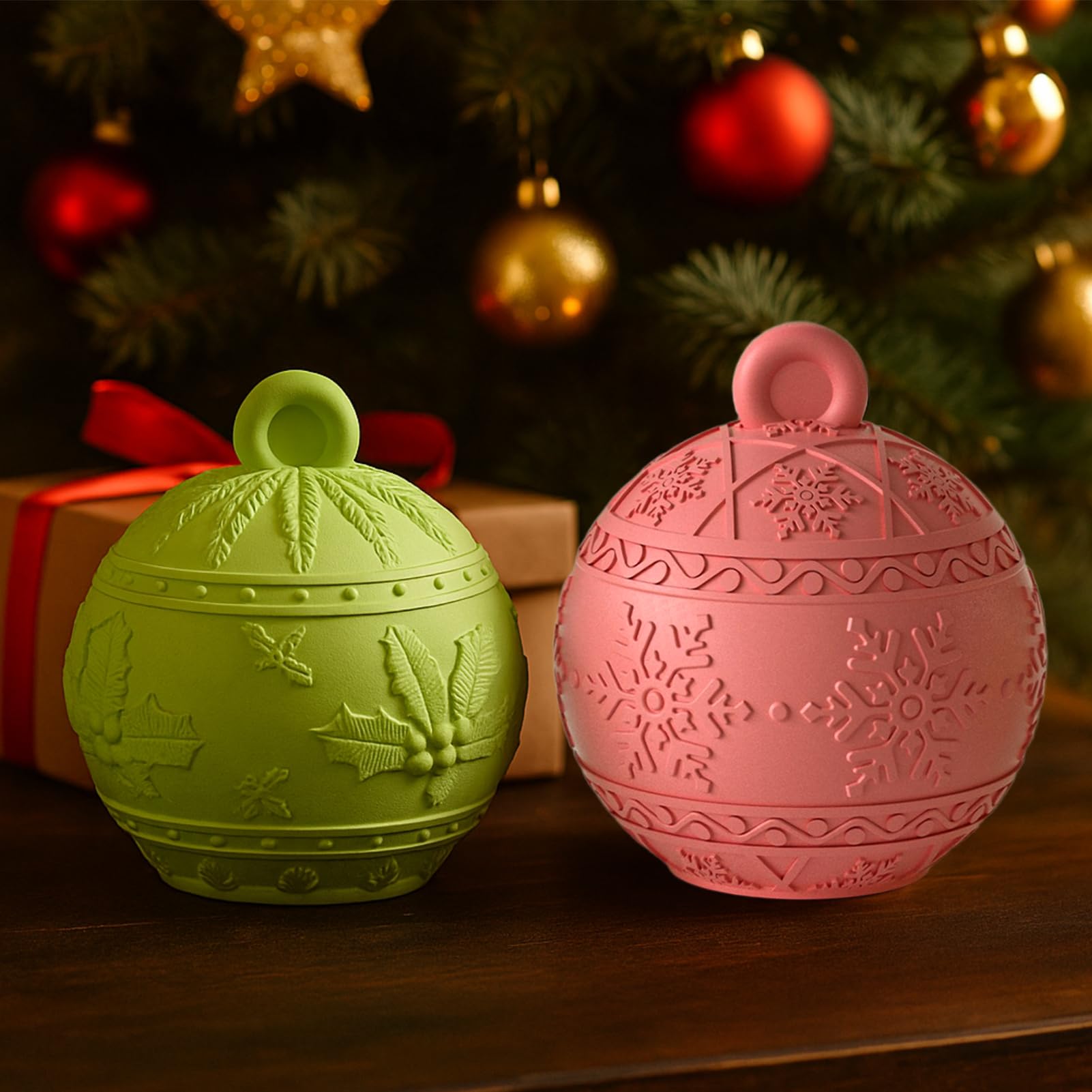 Stampo In Silicone Per Candele Natale | Set Fiocchi Di Neve E Stelle Fai Da Te