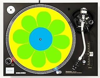 DJ Y2K Hippy Flower Power #1 Hippie Scratch Pad 1200 Vinyl Memorabilia 12