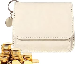 Women's Leather Coin Purse Handmade Portable Coins, Cards, Bills and Money Stylish Daily Accessory Unique, Distinctive and Practical Gift (Option 2)