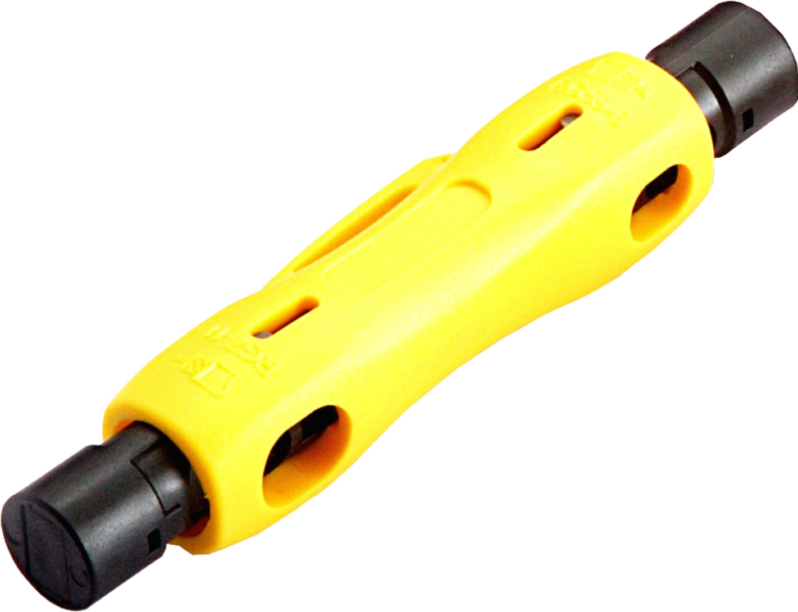 Sac Electronics Yellow C2010 Speedy Co Axial And Cat 5/6-Stripper