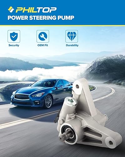 Miniatura 20 de PHILTOP Bomba de dirección asistida 20-806 OE apta para Aveo5 2007 2008, Aveo 2008, bomba de asistencia asistida 96801443, bombas de dirección