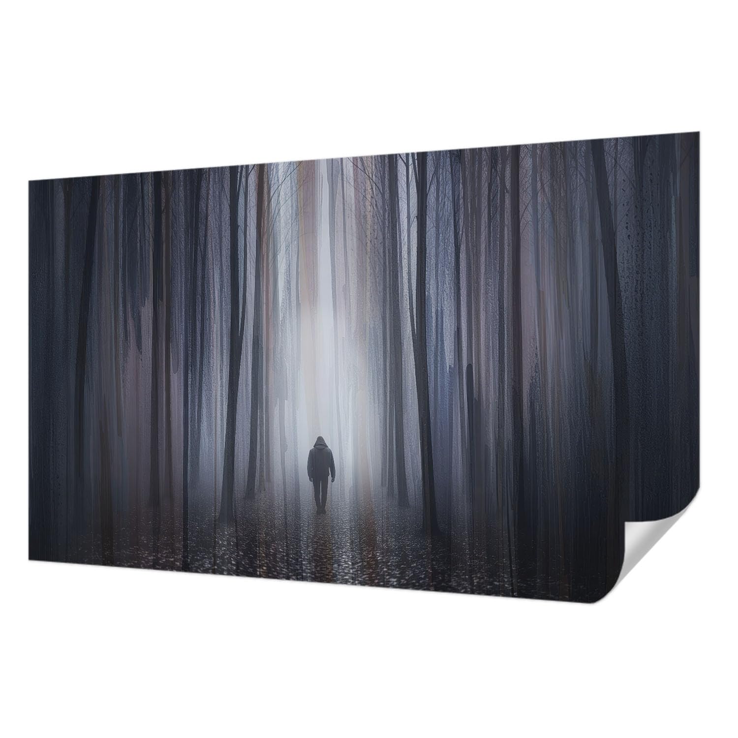 Revêtement mural autocollant résistant aux taches grand format pour chambre