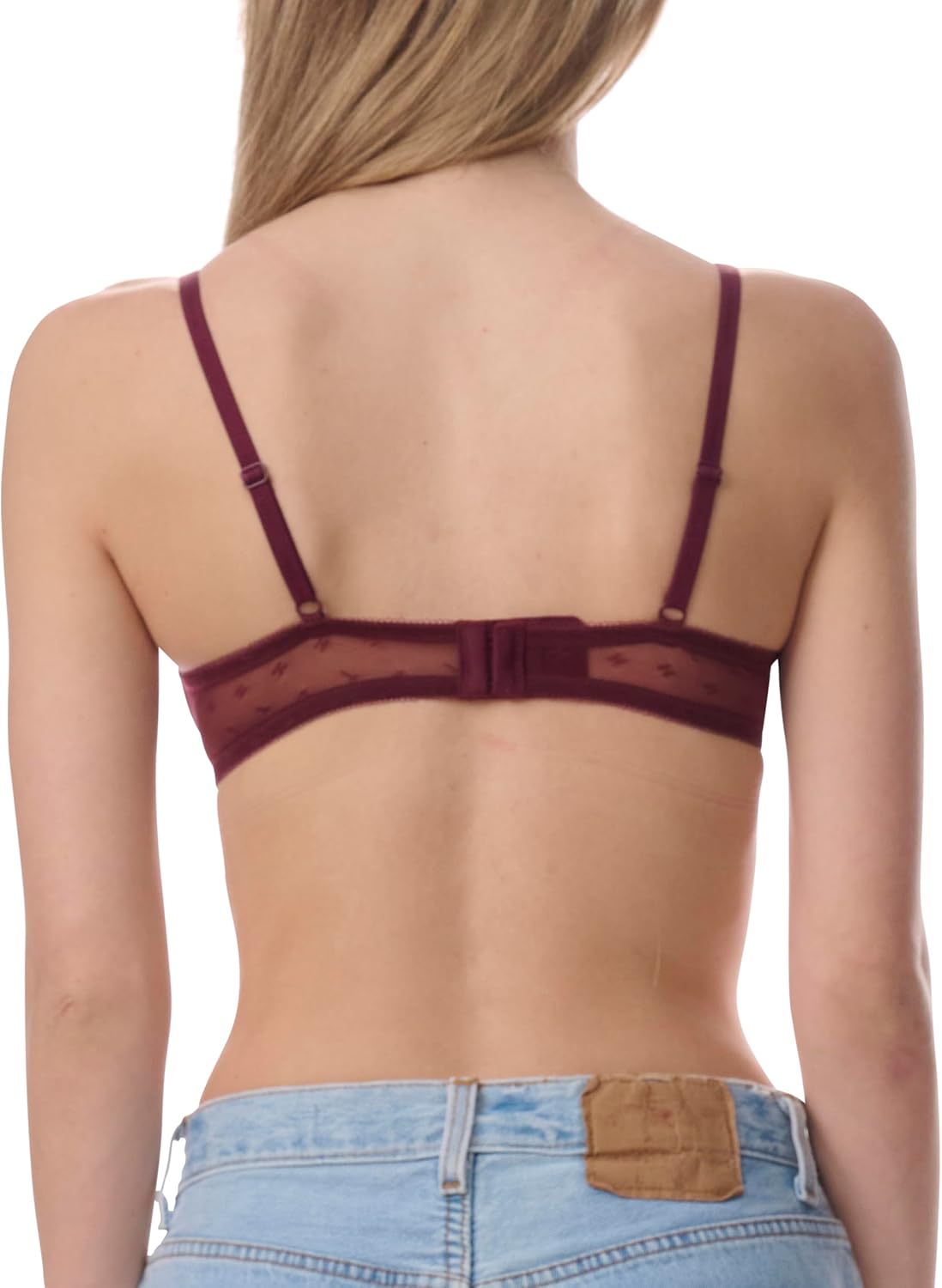 Tommy Hilfiger Women's Unlined Balconette Bra with Underwire