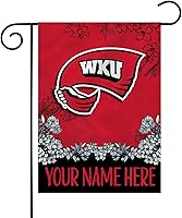Vista 104 de Rico Industries Bandera de jardín personalizada estándar/primaria de la NCAA