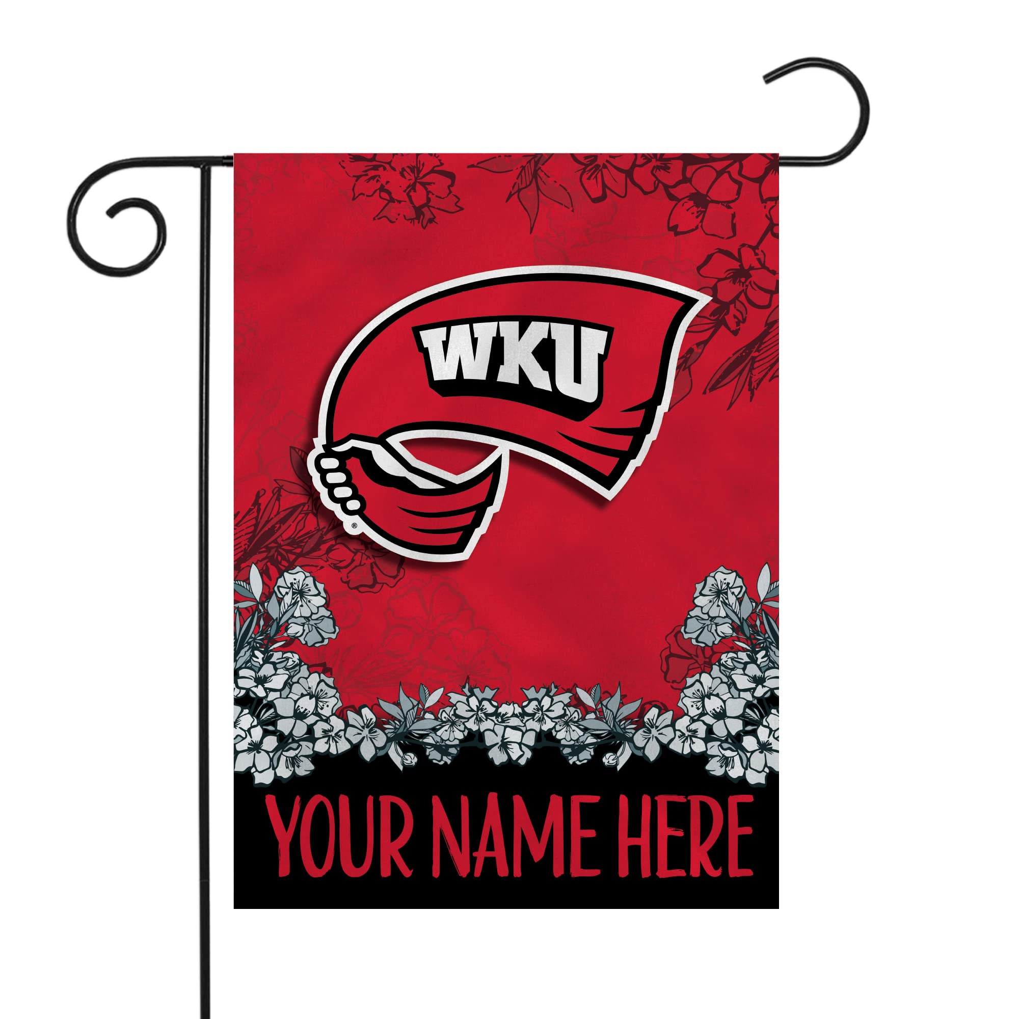 Rico Industries NCAA Standard/Primary Personalized Garden Flag