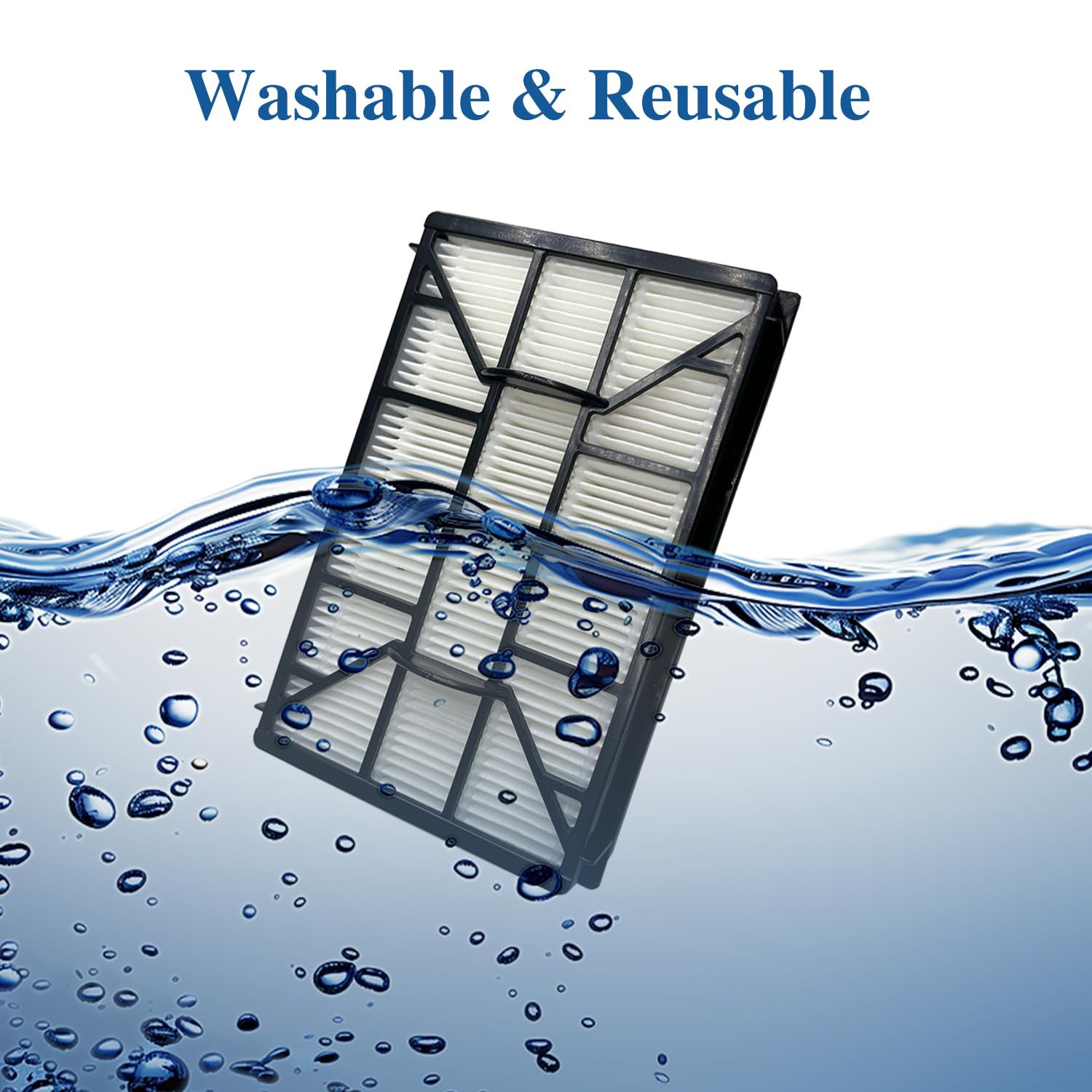 Filtro HEPA EF-12 de repuesto compatible con aspiradoras Kenmore 62731, 52731, 81615, 81614, BC4026, pieza #591021101 (paquete de 2)