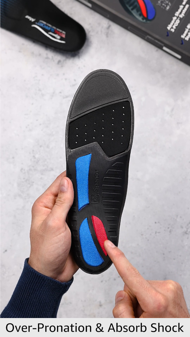 Spenco Knee Support Insole, Trim to Fit, Men's 7-13 / Women