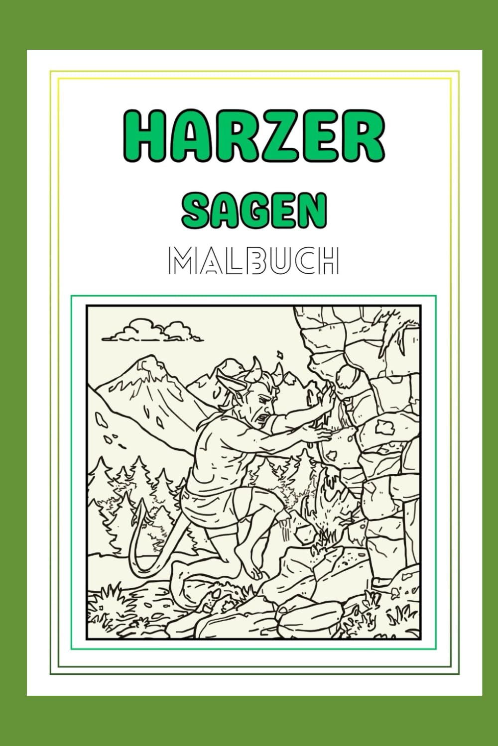 Harzer Sagen Malbuch (Malbücher)