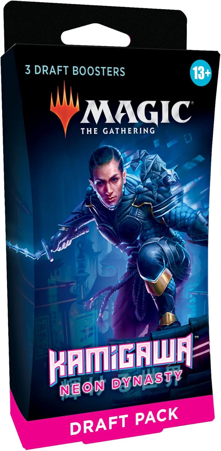 Magic: The Gathering Kamigawa: Neon Dynasty 3-Booster Draft Pack | 45 Magic Cards