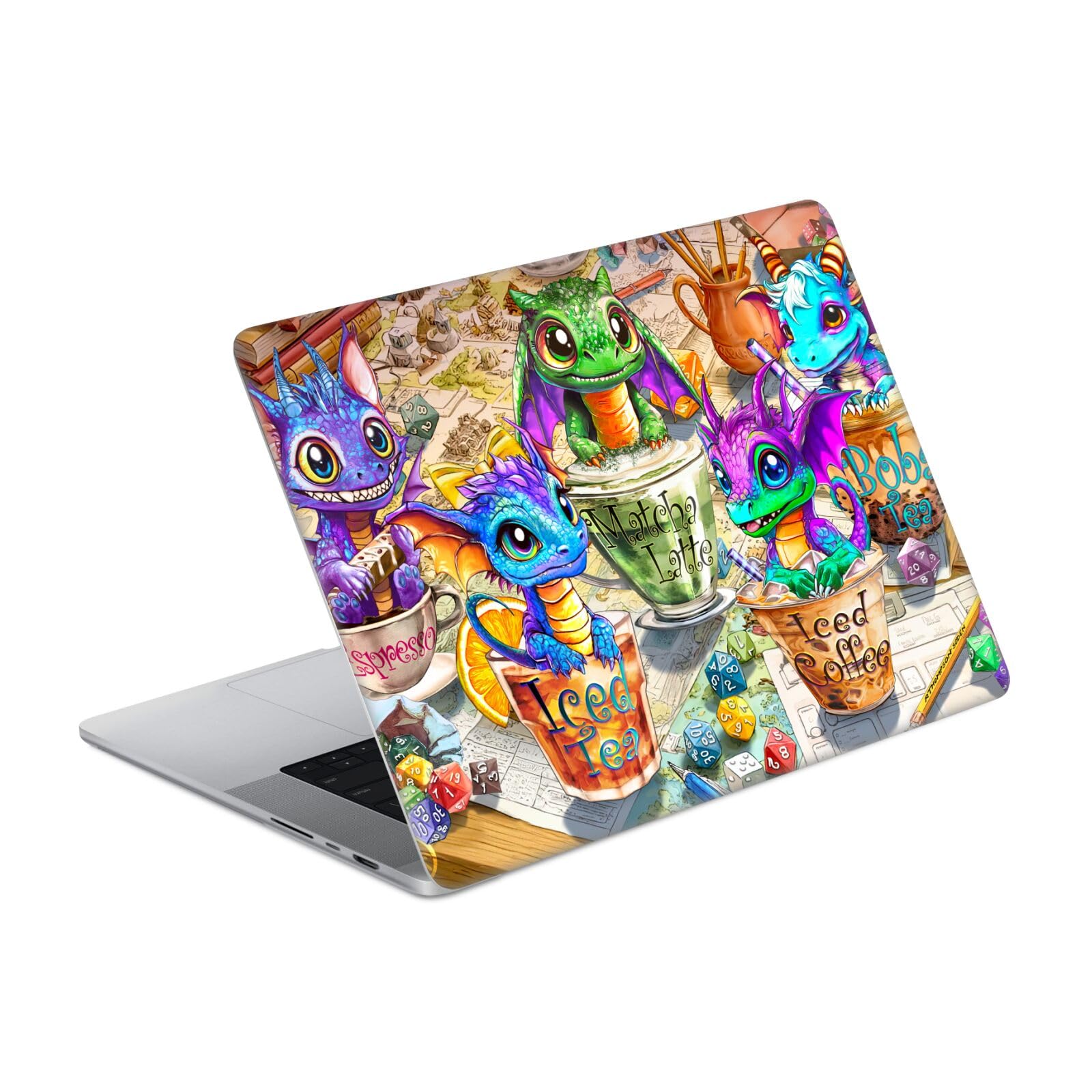 Couverture compatible avec MacBook Pro 14 design Ruth Thompson - 7
