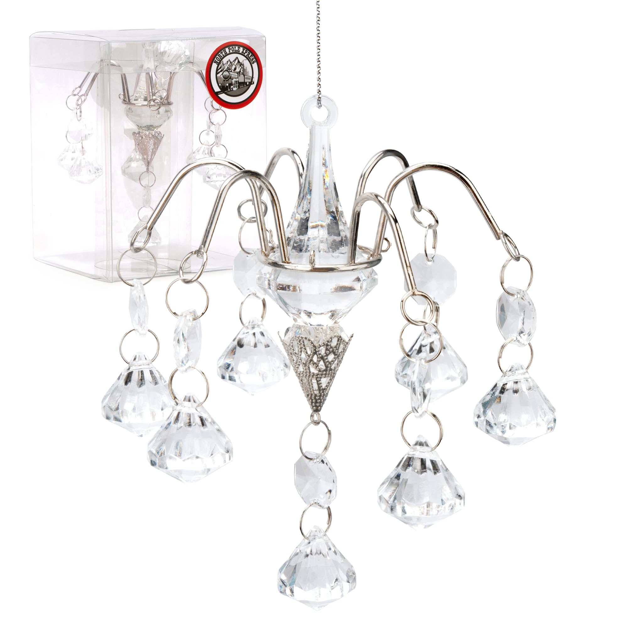 Amazon.com: Plastic Chandelier Christmas Ornament - Christmas