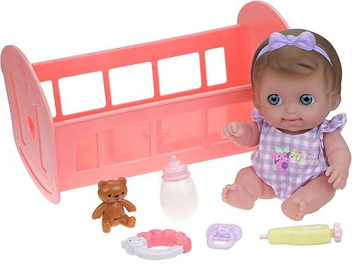 Miniatura 6 de JC Toys Carrito con muñeca para empujar  85 pulgadas muñeca de vinilo resistente al agua para niños a partir de 2 años
