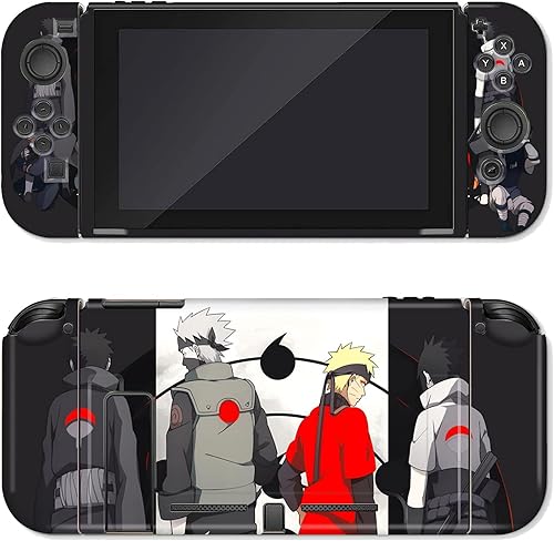 Miniatura 3 de Anime Switch Skin - Calcomanías de envoltura completa de dibujos animados para protector de interruptor cubierta de piel calcomanía de vinilo para