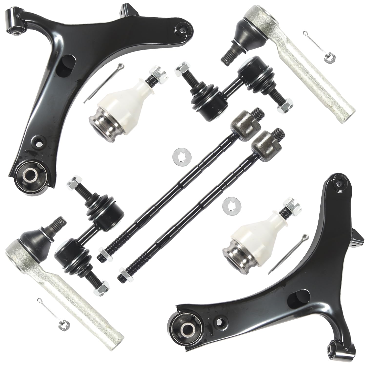 A-Premium Juego De 4 Barras Estabilizadoras Delanteras Y Traseras Compatibles Con Scion Fr S 2013 2016 Subaru Brz 2013 2019 Toyota 86 2017 2019