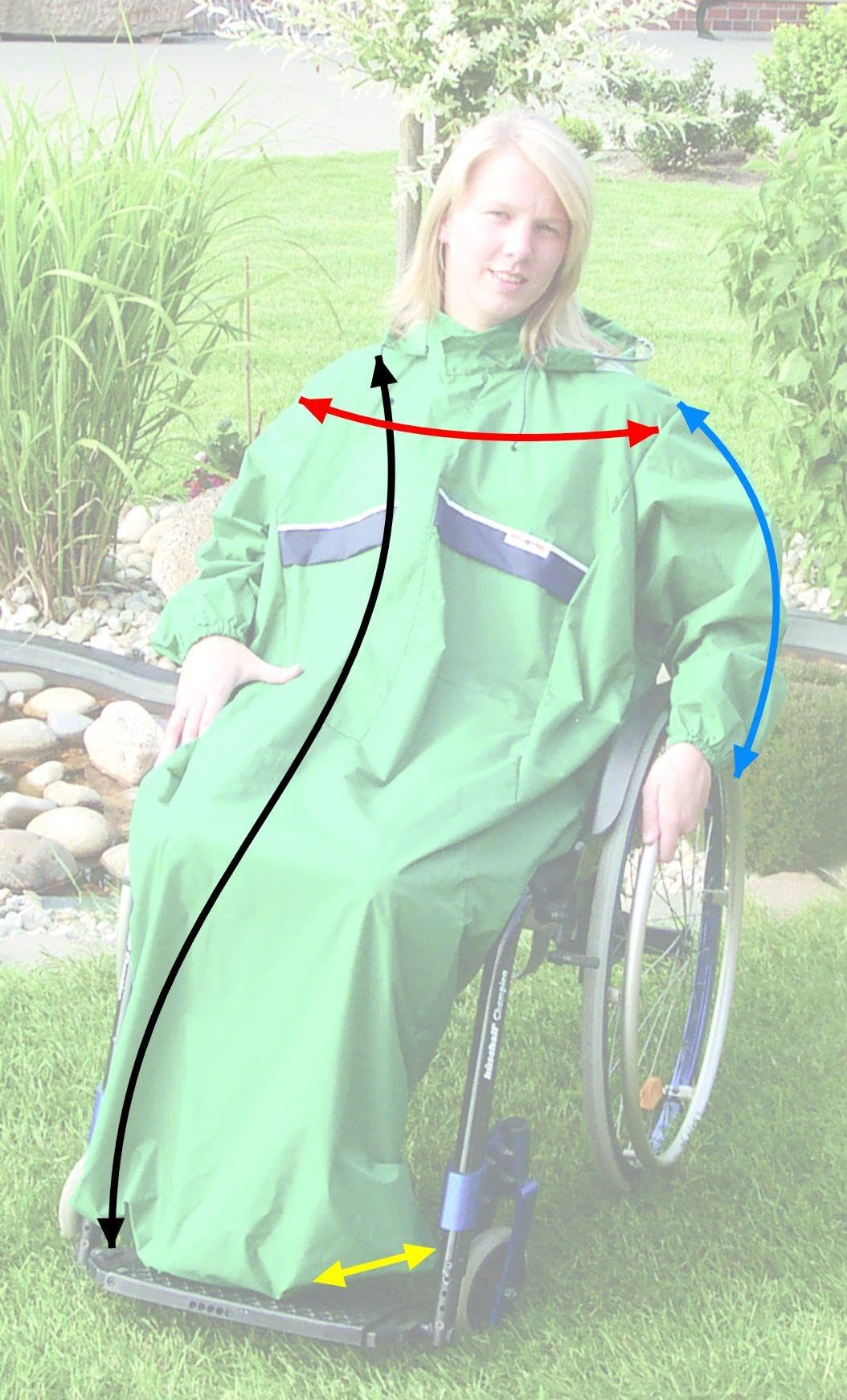 Regencape mit Arm Gr. 5 XXL/marine