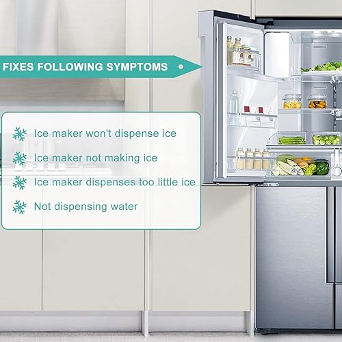 Miniatura 6 de WR17X11705 Taladro para Hacer Hielo Compatible con Refrigeradores G-E y Hot-Point de AMI PARTS, Cubo de Hielo para Refrigerador Congelador Reemplaza