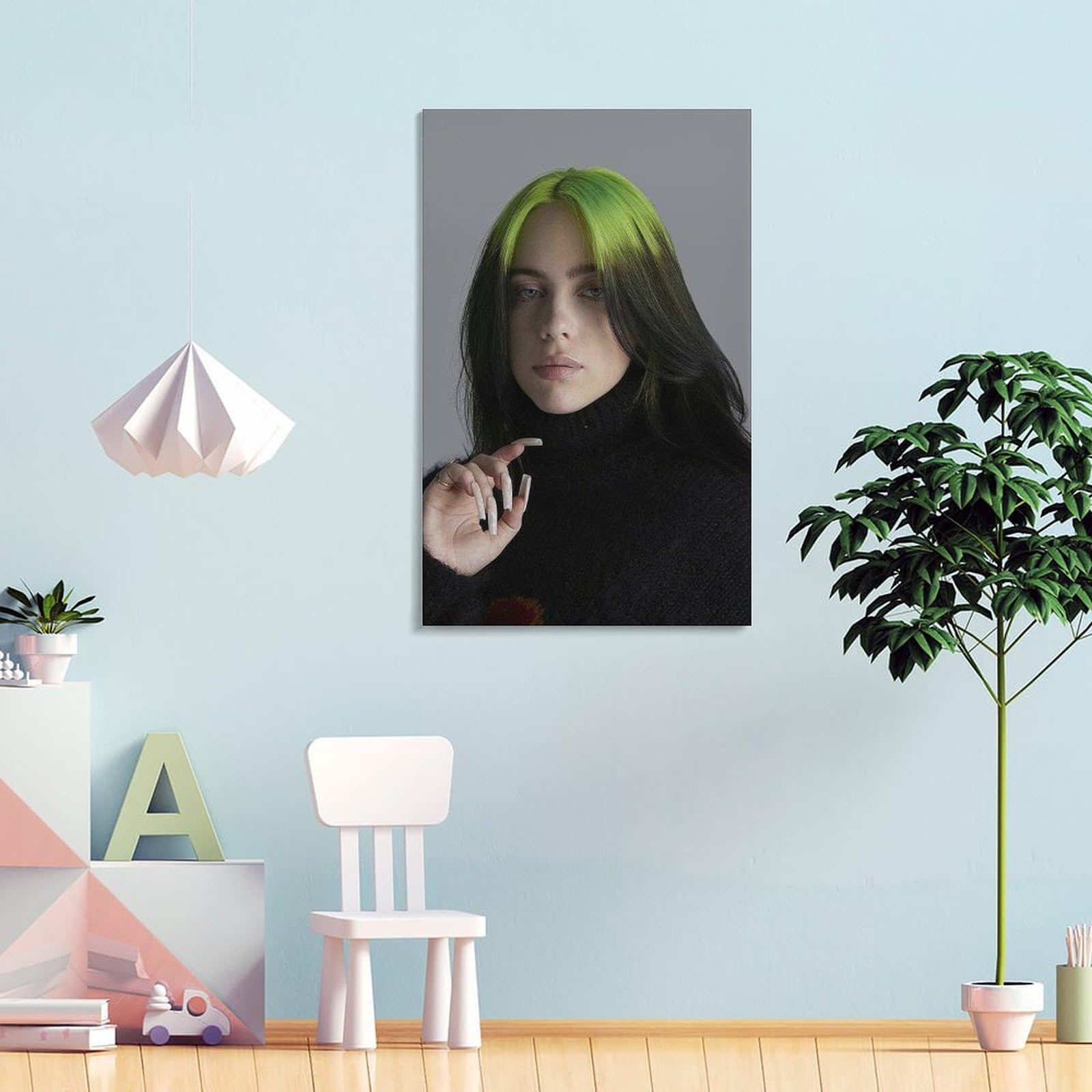 Amazon.co.jp: 音楽歌手ビリー・アイリッシュが グッズ1ポスター 壁