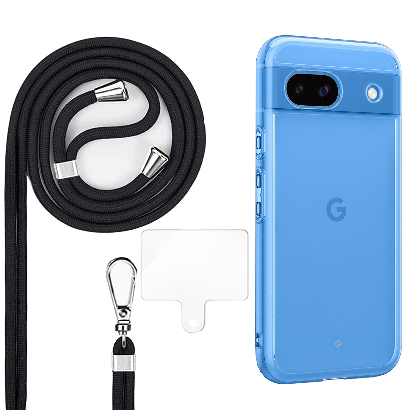 Amazon.co.jp: BonwFzin 適用 Google Pixel 8a ケース クリア