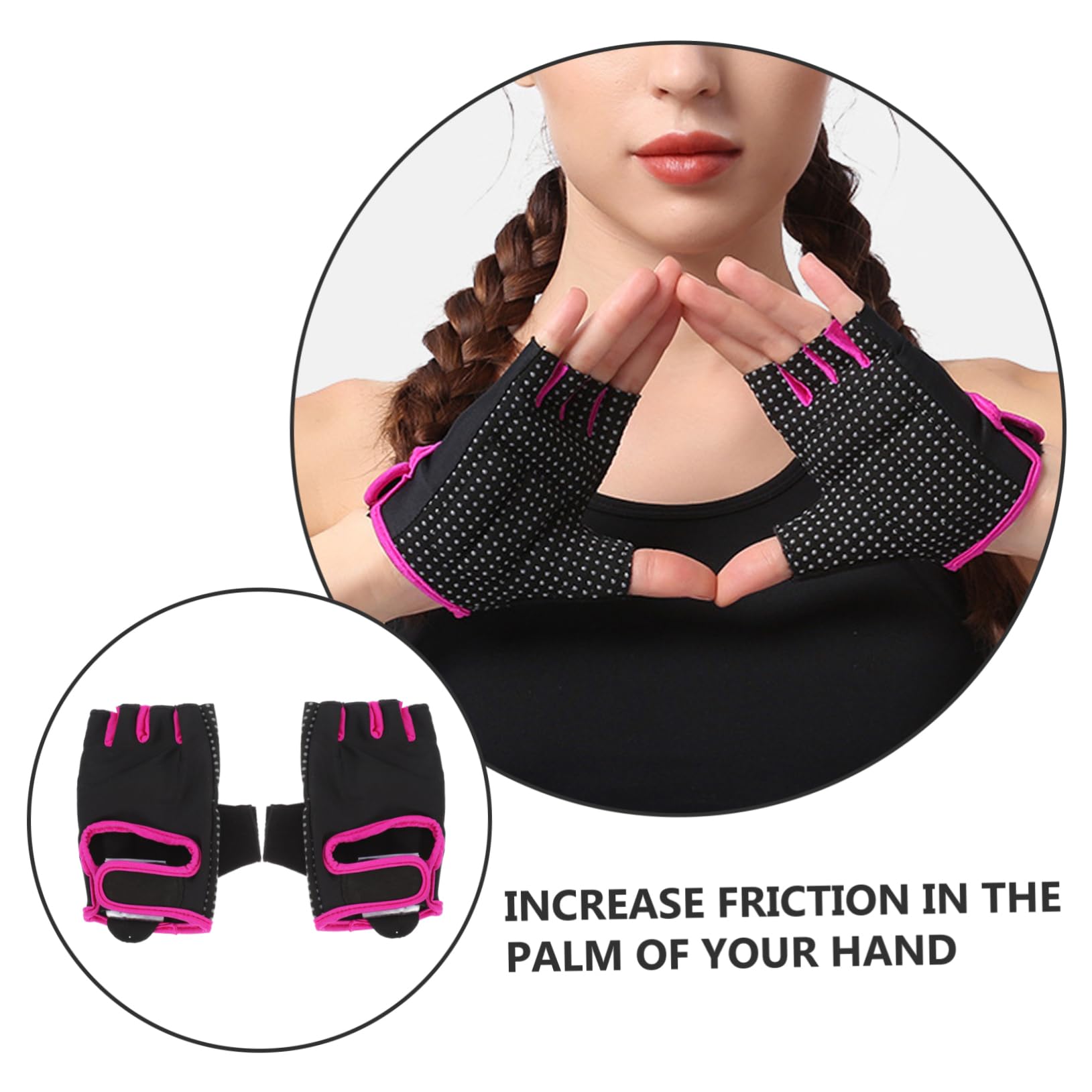Guantes De Ciclismo Al Aire Guantes De Senderismo De Mano para Gimnasio Protección De Soporte De Palma De Levantamiento De Pesas Guante Deportivo De