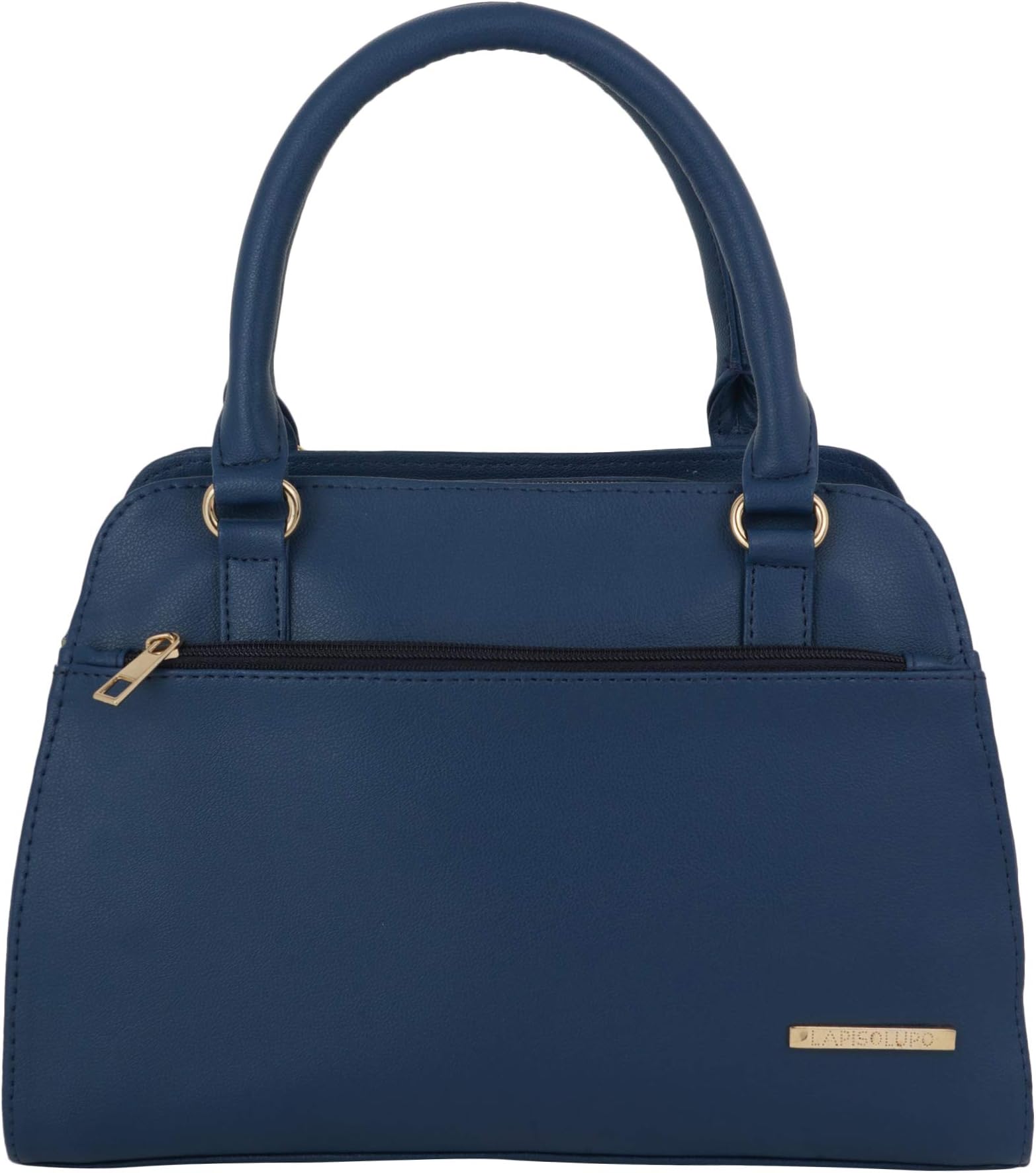 LAPIS O LUPOWomen Fashion Handbags Vagan Leather Top Handle Satchel Purse With Sling
