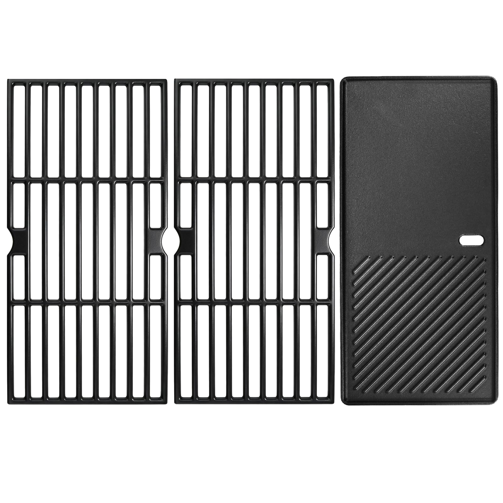 Grilles de cuisson en fonte thermo-conductrice 43 cm pour grils à gaz Broil King